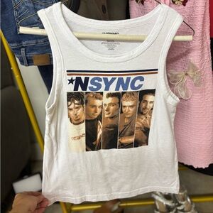 NSYNC Graphic Tank Top size small